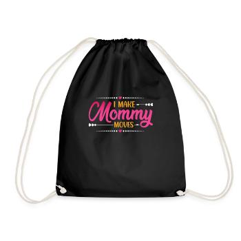 Beste Mama Überhaupt Muttertag Mutter Geschenk - Turnbeutel - Schwarz - Vorne