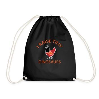Farmer Tractor Agriculture Farmer Tractor Farm - Drawstring Bag - black - Front