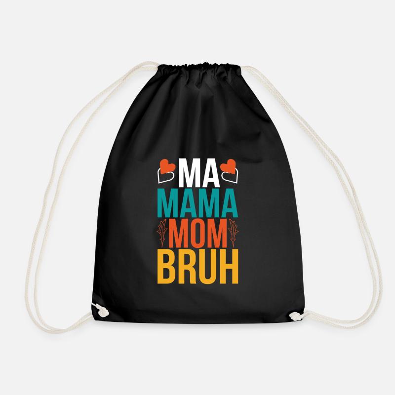 Beste Mama Überhaupt Muttertag Mutter Geschenk - Turnbeutel - Schwarz