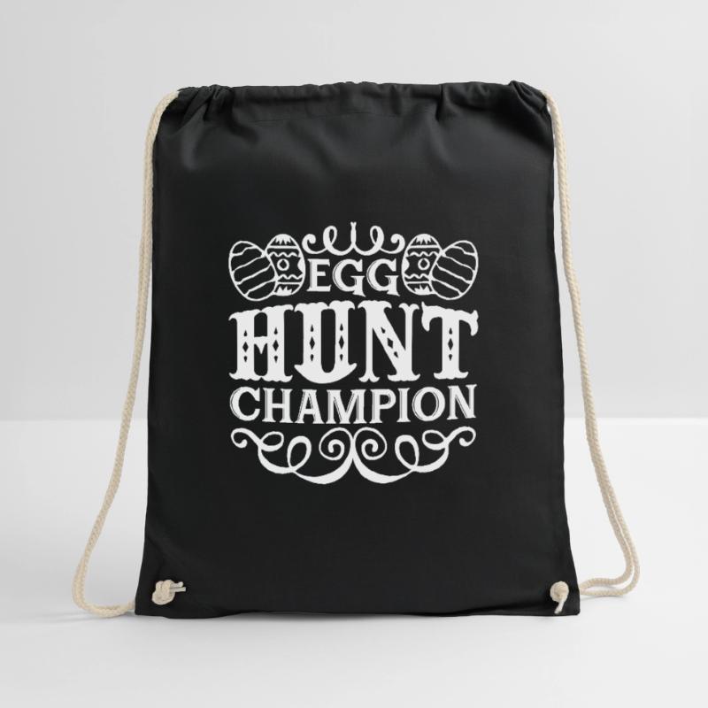 For Child - Easter , Easter, Egg Hunt, Funny Drawstring Bag