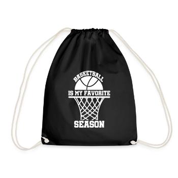 Basketball Player Basketball Slamdunk BBall Basket Layer - Drawstring Bag - black - Front