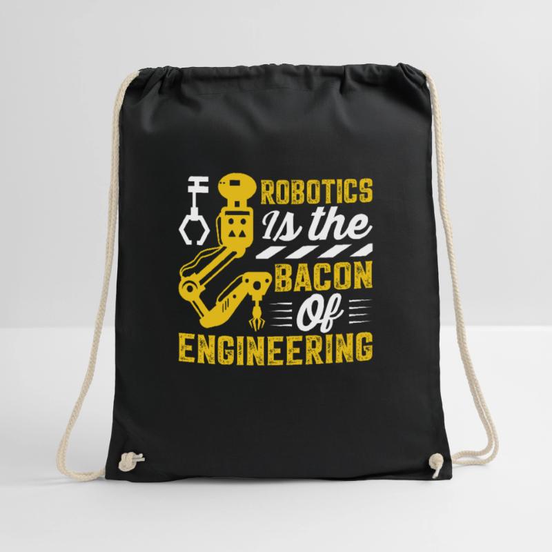 Robot Programmer Automation Technician Drawstring Bag
