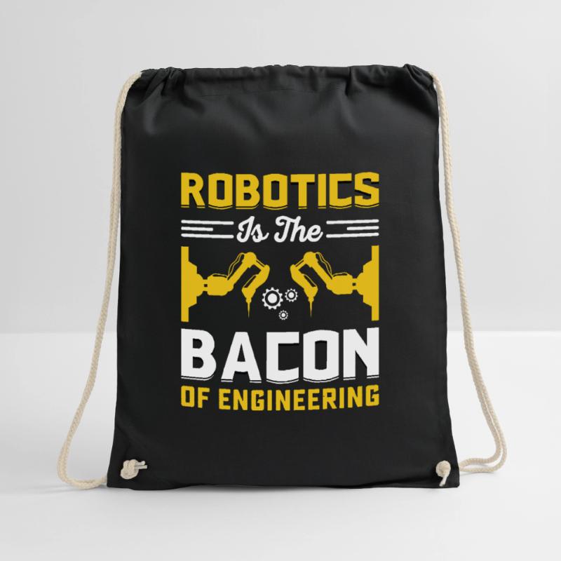 Robot Programmer Automation Technician Drawstring Bag