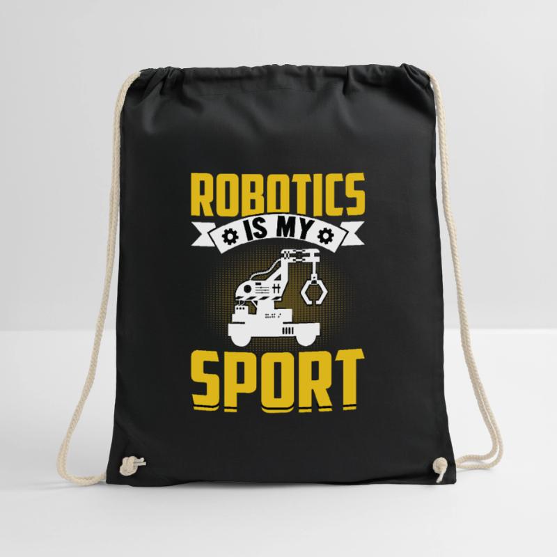 Robot Programmer Automation Technician Drawstring Bag