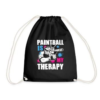 Paintball Cadeau Paintballer Paintball Player - Sac de sport léger - noir - Devant
