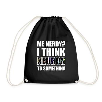 Neurone Neuronon Enseignant Cadeau - Sac de sport léger - noir - Devant