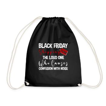 Équipe d’achat du Black Friday 2 - Sac de sport léger - noir - Devant