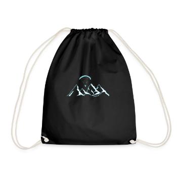 Parapente Parapente Pilote Neige - Sac de sport léger - noir - Devant
