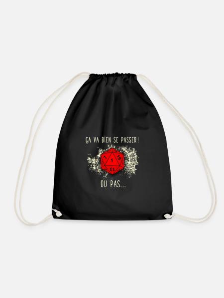 Ca va bien se passer - Sac de sport léger - noir
