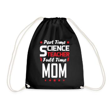 Maman scientifique - Sac de sport léger - noir - Devant