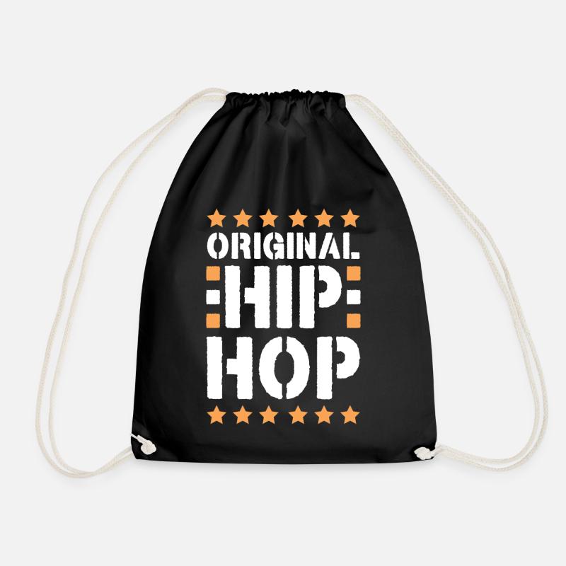 Breakdance Hip Hop - Turnbeutel - Schwarz
