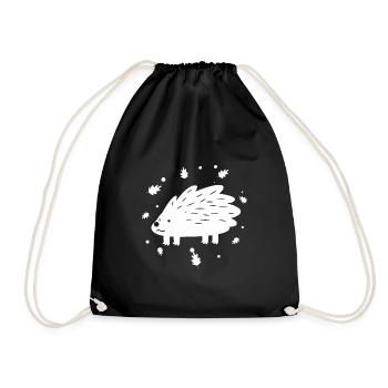 Hérisson - Sac de sport léger - noir - Devant