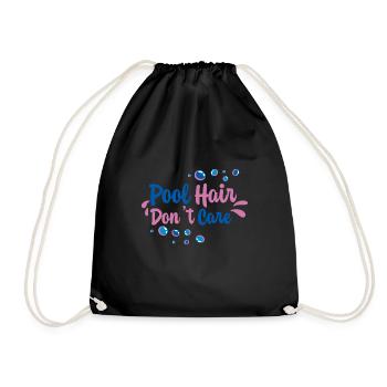 Piscine Cheveux Ne Pas Se Soucier 2 - Sac de sport léger - noir - Devant