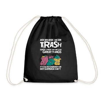 Votre corbeille ne signifie pas que vous ne pouvez pas faire de grandes choses 2 - Sac de sport léger - noir - Devant