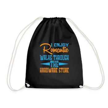 Profitez de promenades romantiques dans la quincaillerie19 - Sac de sport léger - noir - Devant