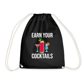 Gagnez vos cocktails 2 - Sac de sport léger - noir - Devant