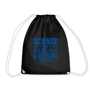 Science, enlever tout le plaisir de deviner 3 - Sac de sport léger - noir - Devant