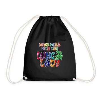Ne jouez jamais avec The Lunch Lady 2 - Sac de sport léger - noir - Devant