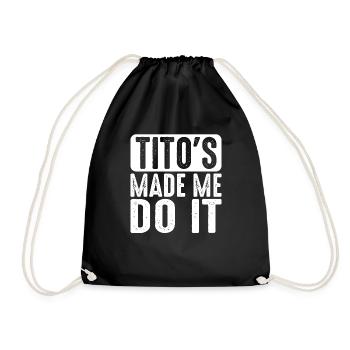 Tito m’a fait le faire 2 - Sac de sport léger - noir - Devant