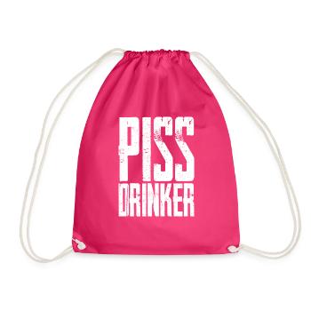 Piss Drinker 31 - Turnbeutel - Fuchsia - Vorne