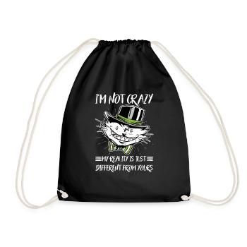 Ma réalité est juste différente de la vôtre 12 - Sac de sport léger - noir - Devant