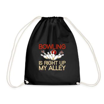 Bowling est juste dans mon allée 2 - Sac de sport léger - noir - Devant