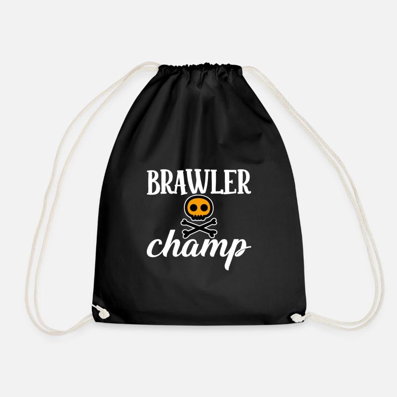 Brawler Champ 4 - Turnbeutel - Schwarz