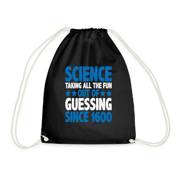 La science, enlever tout le plaisir de deviner 10 - Sac de sport léger - noir - Devant