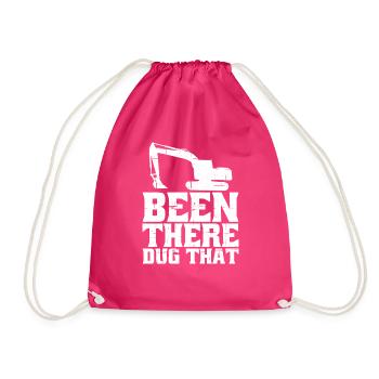 Been There Dug That 6 - Turnbeutel - Fuchsia - Vorne