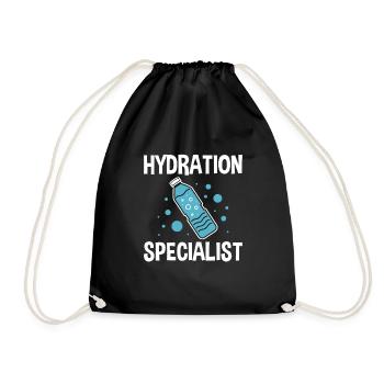 Hydration Specialist 4 - Turnbeutel - Schwarz - Vorne