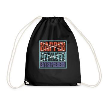 Rapper Athlete Entrepreneur 32 - Drawstring Bag - black - Front