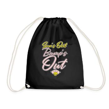 Sun's Out Bump's Out 4 - Drawstring Bag - black - Front