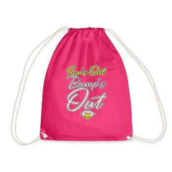 Sun's Out Bump's Out 4 - Turnbeutel - Fuchsia - Vorne