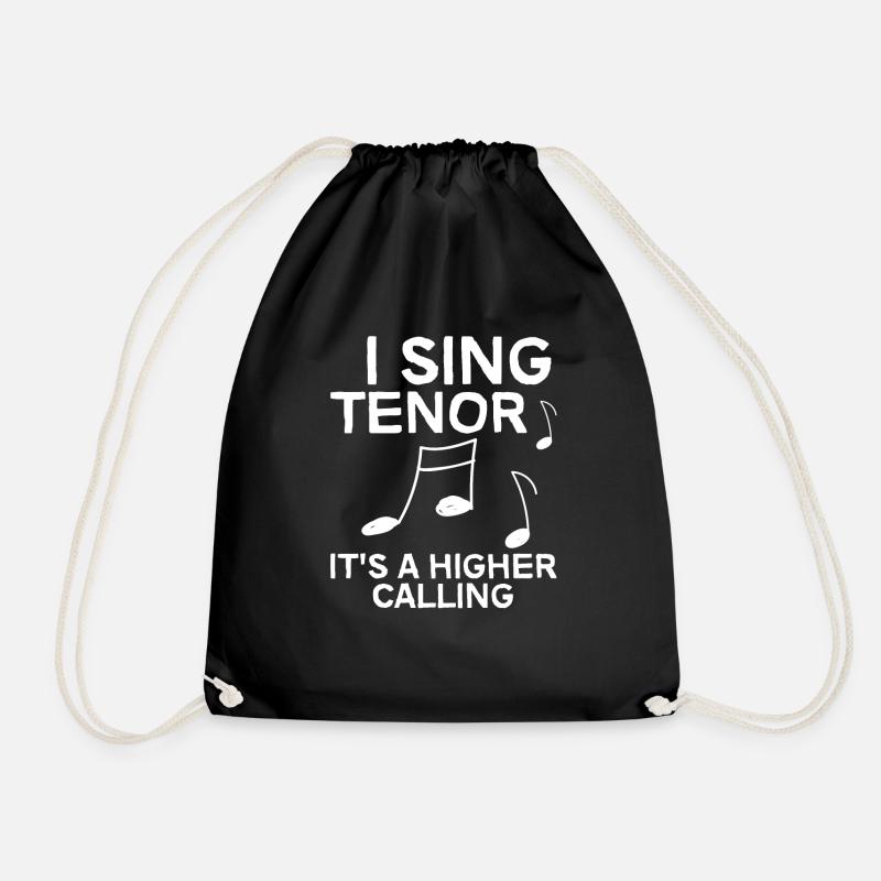 I Sing Tenor, It's A Higher Calling 4 - Turnbeutel - Schwarz