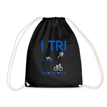 I Tri, Run Swim Ride 2 - Sac de sport léger - noir - Devant