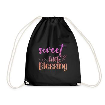 Sweet Little Blessing 3 - Turnbeutel - Schwarz - Vorne