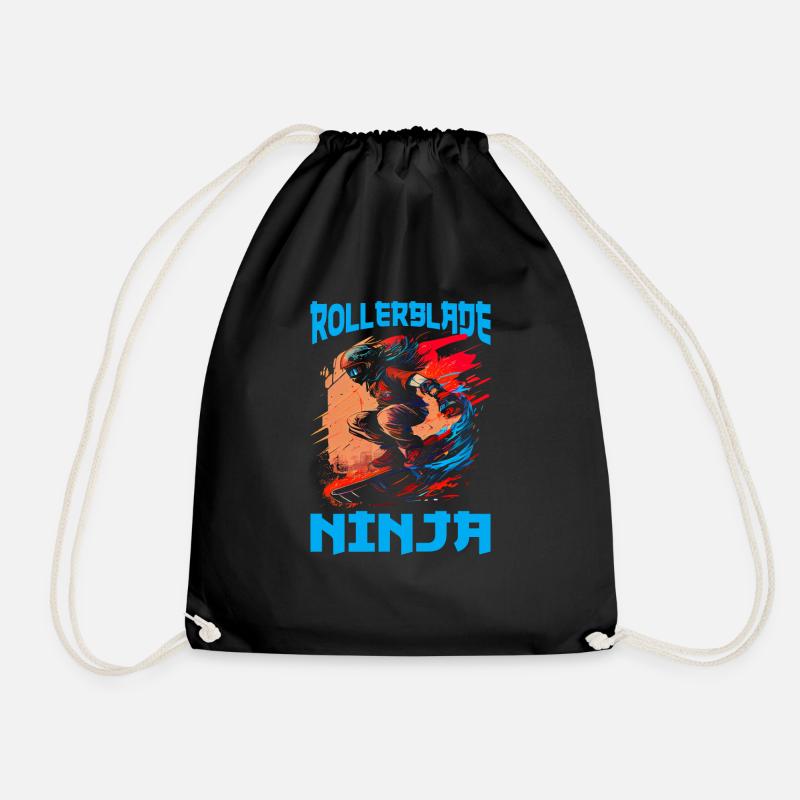 Rollerblade Ninja 6 - Drawstring Bag - black