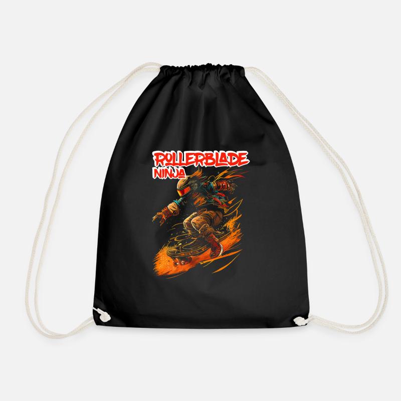Rollerblade Ninja 5 - Drawstring Bag - black