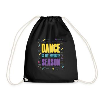 Dance Is My Favorite Season 4 - Drawstring Bag - black - Front