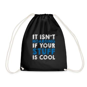 Ce n’est pas thésauriser si vos affaires sont cool 3 - Sac de sport léger - noir - Devant