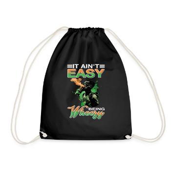 It Ain't Easy Being Wheezy 20 - Drawstring Bag - black - Front