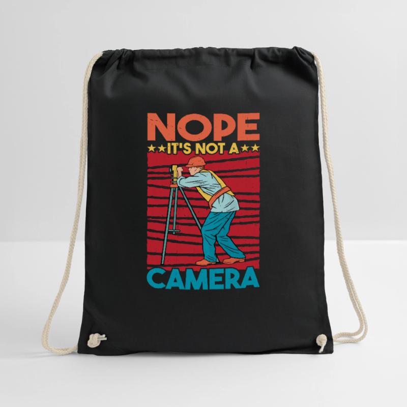Nope, It's Not A Camera Drawstring Bag
