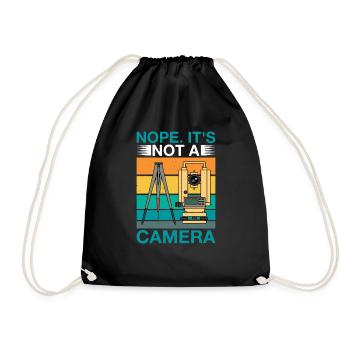 Nope, It's Not A Camera 2 - Turnbeutel - Schwarz - Vorne