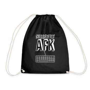 Actuellement Afk 2 - Sac de sport léger - noir - Devant