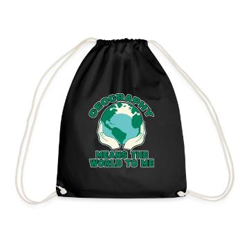 Geography Means The World To Me 4 - Drawstring Bag - black - Front