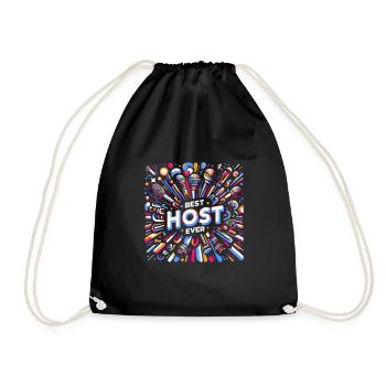 Meilleur hôte de tous les temps 23 - Sac de sport léger - noir - Devant