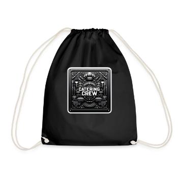 Catering Crew 8 - Drawstring Bag - black - Front