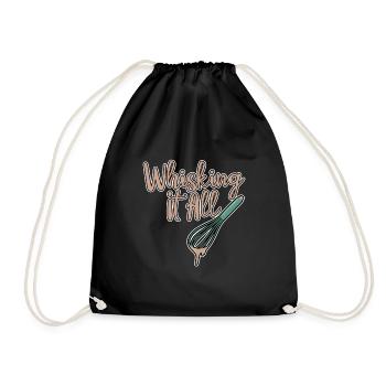 Fouetter le tout 2 - Sac de sport léger - noir - Devant