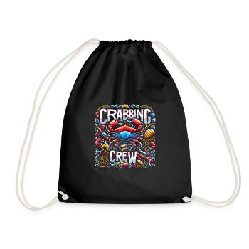 Équipage de pêche au crabe 16 - Sac de sport léger - noir - Devant