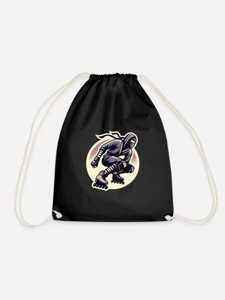 Rollerblade Ninja 9 - Drawstring Bag - black